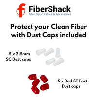Stylo de nettoyage de connecteurs fibre optique OEM/ODM Fibershack 25 mm ST & FC/SC avec capuchons anti-poussière, 800 nettoyeurs de connecteurs fibre optique CN