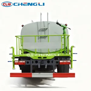 รถบรรทุกน้ำดับเพลิง Dongfeng HOWO D9 ขนาด 4x2 สำหรับโครงการสุขาภิบาลเทศบาล พร้อมถังขนาด 14,500 แกลลอน สำหรับงานพ่นน้ำในงานก่อสร้างถนน - Product Image 6