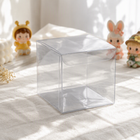 Boîtes d'emballage en plastique transparent pour petites entreprises, boîtes de présentation transparentes Pop Mart, boîtes de présentation transparentes pour parfums
