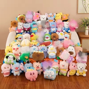 ألعاب محشوة صغيرة بالجملة مخصصة بأحجام 7 و8 و10 و15 و20 و25 سم، دمى لآلات البيع وآلات المخلب، ألعاب قطيفة - Product Image 2