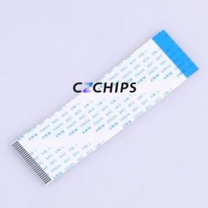 KH-FFC-V1.0-27P-100MM FFC Cable (Flexible Flat Cable) P=1mm Connector 27P 1mm 0.3mm Reverse - Product Image 1