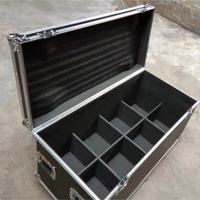 Chine OEM personnalisé en aluminium conseil tambour haut-parleur flight case dans le matériel routier câble flight case aluminium