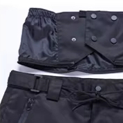 Pantalons de ski d'hiver pour hommes et femmes, respirants et extensibles, imperméables et coupe-vent, pantalons de ski unisexes à fermeture éclair pour adultes - Product Image 4