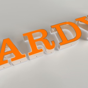 Tùy chỉnh Led Acrylic 3D thư dấu hiệu Ánh sáng-up thư kênh cho cửa hàng tên công ty Đăng - Product Image 5