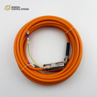 Câble d'alimentation servo, faisceau industriel haute flexibilité, câble pour chaîne porte-câbles, connecteur aviation circulaire IP67, longueur 10m, compatible