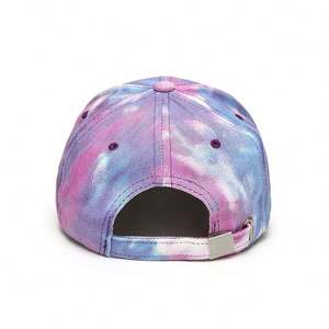 Gorra de Béisbol con Degradado Tie Dye Multicolor, Gorra Ligera para Correr - Product Image 5