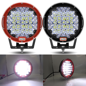 Faro redondo de coche de 9 pulgadas, luces LED de 185W para coche, luces LED de alto brillo de 6000K, luces led para todoterreno, faro para Jeeps Wranglers JL JK - Product Image 4