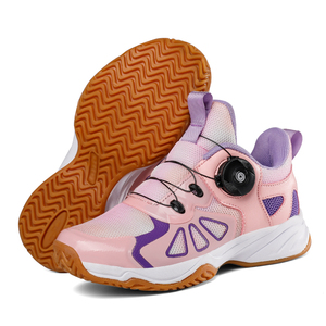 Chaussures de badminton pour grands enfants, légères, antidérapantes, avec bouton rotatif, confortables et ventilées - Product Image 5