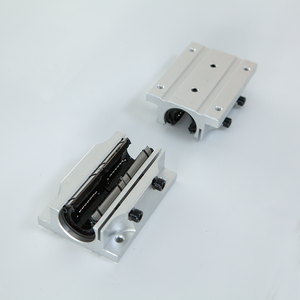 Optische Wellen führung mit Aluminium halterung SBR12 16 Lineare Holz bearbeitungs maschinen Schiebe tisch Zylindrische Grundkern-Linear führung - Product Image 4