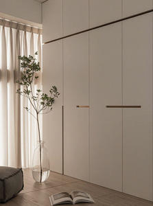 Armoire modulaire de luxe en mélamine, type <span class=keywords><strong>tablette</strong></span>, étagères ouvertes, meuble de chambre à coucher - Product Image 3