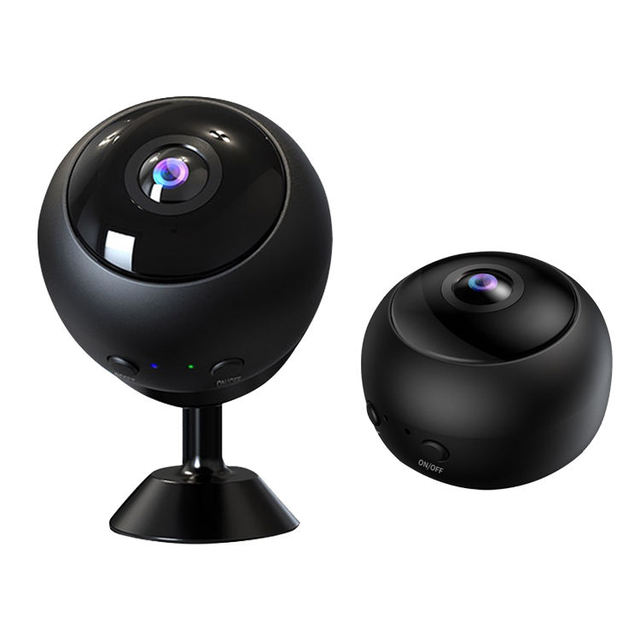 H9 Wireless WiFi IP Super Small  Mini Camera with Motion Activated Night Vision HD and Memory Card Storage