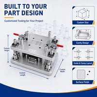Machines à portique de grande taille certifiées IATF16949, usinage CNC personnalisé, conception de gabarit de moule automobile P20, moule de mise en forme, grandes pièces usinées CNC