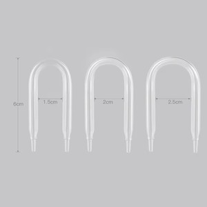Connecteur d'accessoires pour réservoir d'<span class=keywords><strong>air</strong></span> CO2 Aquarium Glass U Bend - Product Image 6