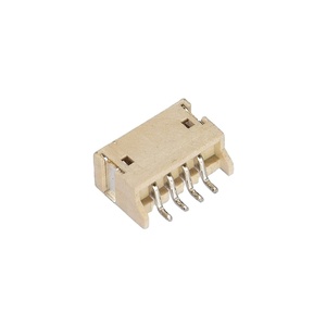 Conector de barra resistente a la temperatura con pasos de 1.5 mm, 4 pines, ajuste horizontal, tipo ZH1.5 - Product Image 1