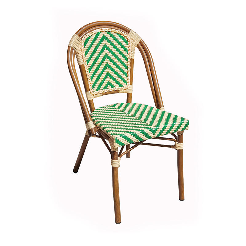 Chaise C, modèle 1 (cadre en aluminium épais, rotin PE de haute qualité)