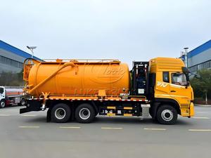 รถดูดฝุ่นอเนกประสงค์ Dongfeng D7V แบบเจ็ทแรงดันสูง สำหรับทำความสะอาดท่อระบายน้ำขนาดใหญ่ในเขตเทศบาล - Product Image 2