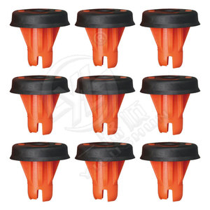 Support de fixation pour câble de feu arrière Smooth Sailing K516, en plastique orange, pour Cadillac CT4 CT5 XT4 XT5 - Product Image 1