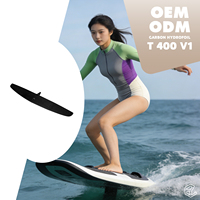 Aile arrière en carbone multi-usage pour hydrofoil 400/60, stabilisateur de queue plat pour la vitesse, aile de pompe, pour kite, SUP, performance en downwind, AXIS