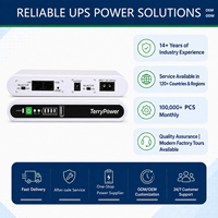 Batterie de secours au lithium POE Mini DC UPS 17W 8800mAh 5V/9V/12V/15V/24V Sortie multi-tension pour routeur WiFi