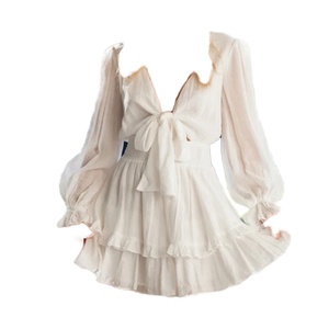 Tn2026n High Quality Crocheted Sundress Sleeveless Mini Dress Straight Sexy Women Summer - Product Image 4