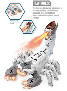 Modèle de spray en plastique scorpion, jouets animaux à piles avec lumière et son, <span class=keywords><strong>2022</strong></span> - Product Image 3