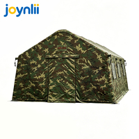 Tente gonflable camouflage personnalisée pour abri de terrain extérieur et campement temporaire
