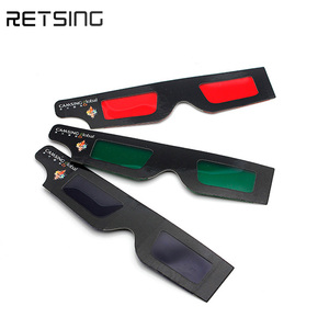 Palmare 3D <span class=keywords><strong>bicchieri</strong></span> di <span class=keywords><strong>carta</strong></span> rosso blu verde arancione obiettivo su misura stampa di marchio - Product Image 5