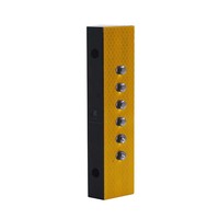 Marcador de Contorno de Carretera LED Rectangular de 24V, Luz Delimitadora Reflectante de 3M para Seguridad en Carreteras y Túneles