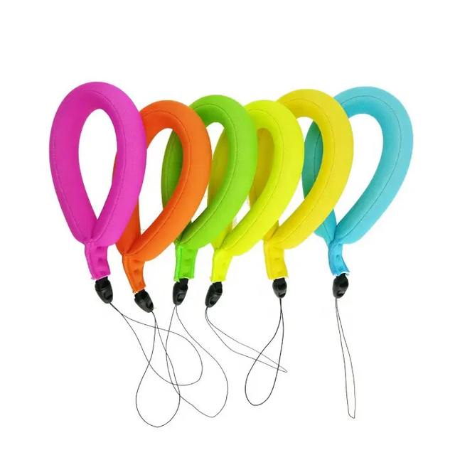 Waterproof round Float Foam Wrist Strap for Cameras and Phones Underwater Buoyancy Strap