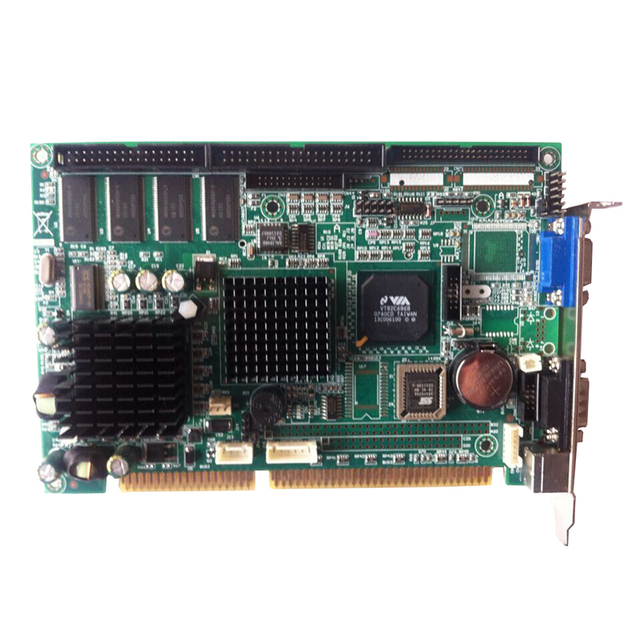 New Onboard VIA 400MHz CPU 32M SDRAM IDE Support Half-size Motherboard with VIA VT8601T+VT686B Chipset for Server/Workstation