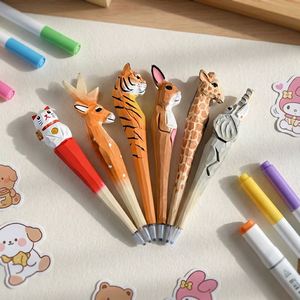 Bolígrafo de Madera con Forma de Animal Personalizado al por Mayor, Set de Papelería Promocional con Marca, Regalo Corporativo para Eventos Empresariales y Clientes de Marca - Product Image 1
