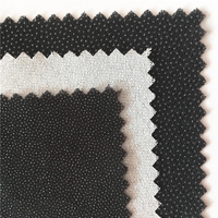 YNS Entoilage 100% Polyester pour tissage à jet d'eau 60gsm/90gsm/130gsm avec revêtement PES, toucher doux/ferme pour la construction de manteaux