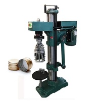 Semi-Automatische Wijnfles Aluminium Schroef Capping Machine 22-32Mm Aluminium Capping Seal Machine