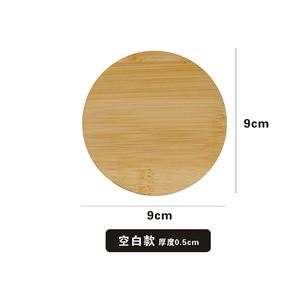 Plateau rond en bambou pour plantes succulentes, plateau Pentabamboo, commande DIY, expédié dans un emballage postal - Product Image 6