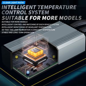 Bombilla Súper Brillante de 300W para Faros Delanteros de Coche LED H4 H7 H9 H11 H13, 6500K Blanco Frío, Bombilla de Luz LED 9004 9005 - Product Image 4