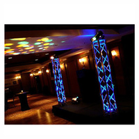 Aluminio iluminación cabeza móvil DJ luz truss stand truss para la venta