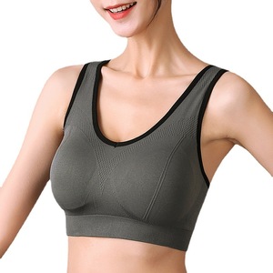 <span class=keywords><strong>Sujetador</strong></span> deportivo de Yoga con espalda cruzada y transpirable <span class=keywords><strong>sin</strong></span> <span class=keywords><strong>costuras</strong></span> para correr Fitness para <span class=keywords><strong>Amazon</strong></span>, ropa interior deportiva a prueba de golpes <span class=keywords><strong>sin</strong></span> acero - Product Image 5