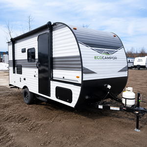 Meilleure Offre pour <span class=keywords><strong>Caravane</strong></span> Tout-Terrain Mini Moderne de Luxe, Remorque de Camping Confortable avec Grand Lit, Légère et Étanche pour les Voyages en Famille - Product Image 1