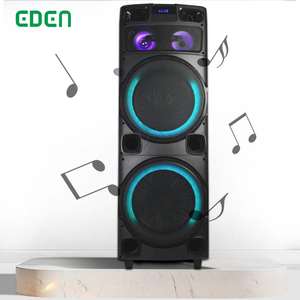 Altavoz de Madera Inalámbrico Bluetooth para DJ y Karaoke, Equipo de Sonido Profesional de Alta Fidelidad para el Hogar, Party BOX de 1000 W - Product Image 2