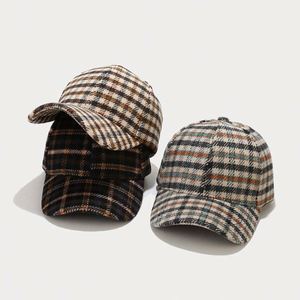 Gorra de Béisbol Retro Británica de Lujo en Pana para Hombre, Gorra Deportiva - Product Image 3