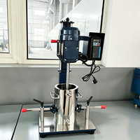 Ensemble complet de dispersoirs de laboratoire haute vitesse avec bécher, pince et accessoires d'expérimentation auxiliaires