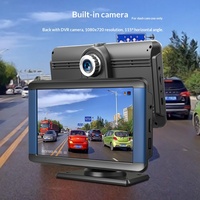 Caméra Enregistreuse de Conduite Intégrée sans Fil CarPlay 7 Pouces Portable pour Lecteur MP5 B300R Adaptation Standard