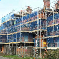 Échafaudage mobile robuste multidirectionnel, cadre structurel, échafaudage mobile pour constructeurs, échafaudage en aluminium, échelle