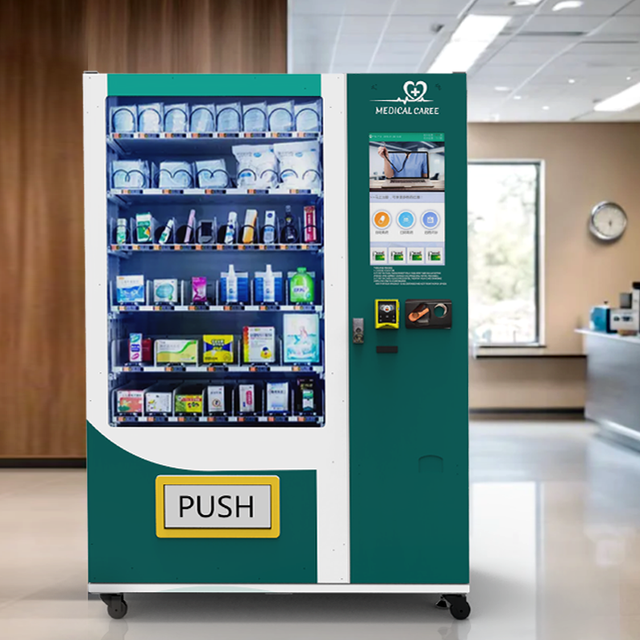 Smart OTC Drugs Healthy Retail Pharmacy Vending Machine  Distributeur Automatique SPCC 300W