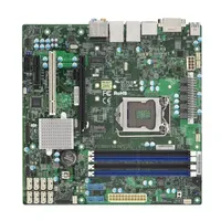 Carte mère de serveur reconditionnée X11SAE-M ATX 5e/6e génération LGA-1151 C236 DDR3-2400MHz pour processeur Quad I7/I5/I3, 2 PCIe 3.0 X16 USB