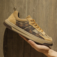 Sepatu Sneakers Baru Grosir Langsung dari Pabrik untuk Musim Semi, Sepatu Sneakers Bermotif untuk Pria, Sepatu Sneakers Kasual Outdoor Desainer Pria