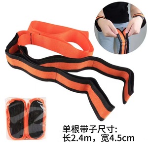Load Leveling Bridle Sling Polyester Flat Orange-colored <b>Moving</b> Straps For Heavy Objects - Product Image 2