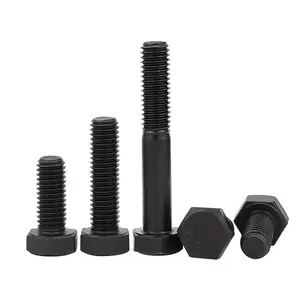 factory producing hex bolt and nut m8 m10 m12 m12 m14 m16 m18 m22 high grade hexagon head bolts with nut and washer