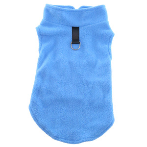 Chaqueta <span class=keywords><strong>polar</strong></span> cálida gruesa <span class=keywords><strong>para</strong></span> perros de color sólido de venta directa del fabricante - Product Image 3