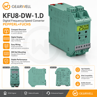 Moniteur de vitesse de rotation haute précision Pepperl+Fuchs KFU8-DW-1.D, module de surveillance de fréquence sur rail DIN système K